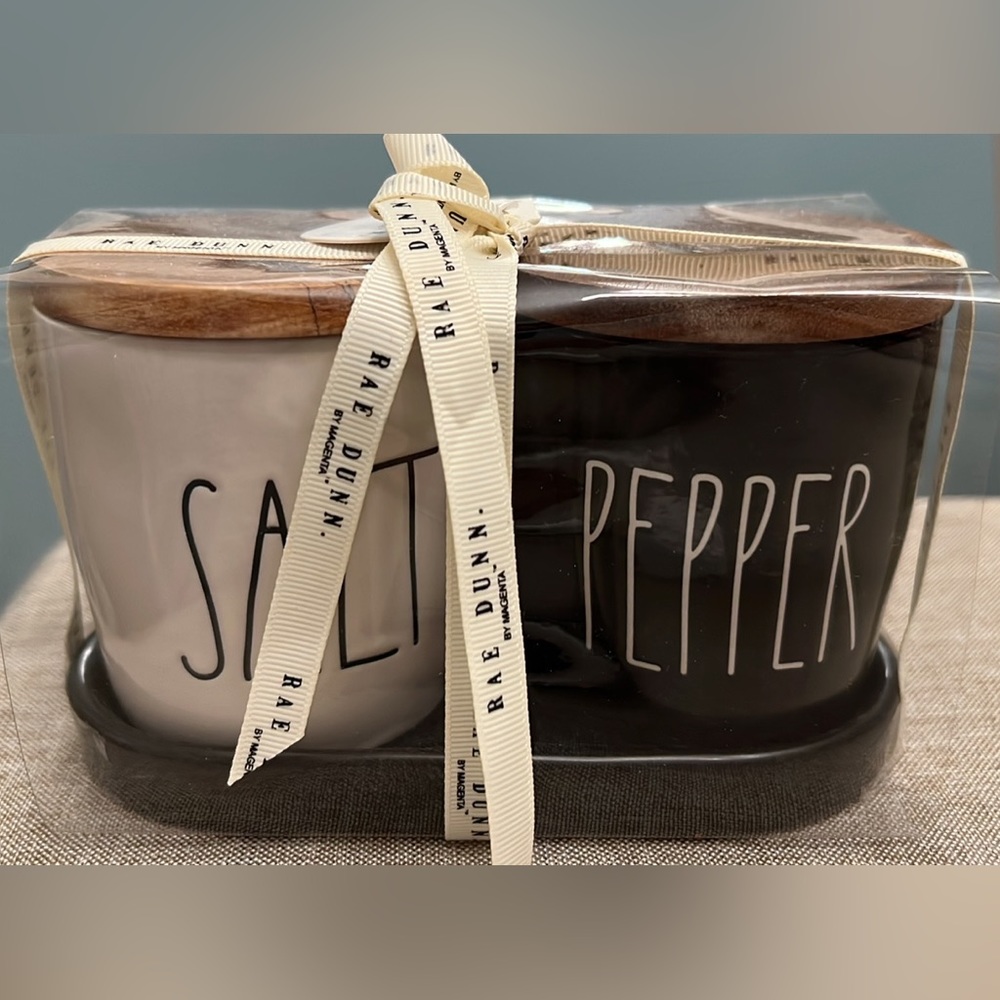 Rae Dunn Salt and Pepper Containers